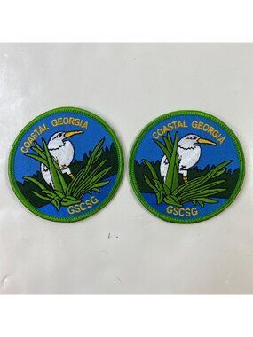 Girl Scouts Coastal Georgia GSCSG Embroidered Bird Patch